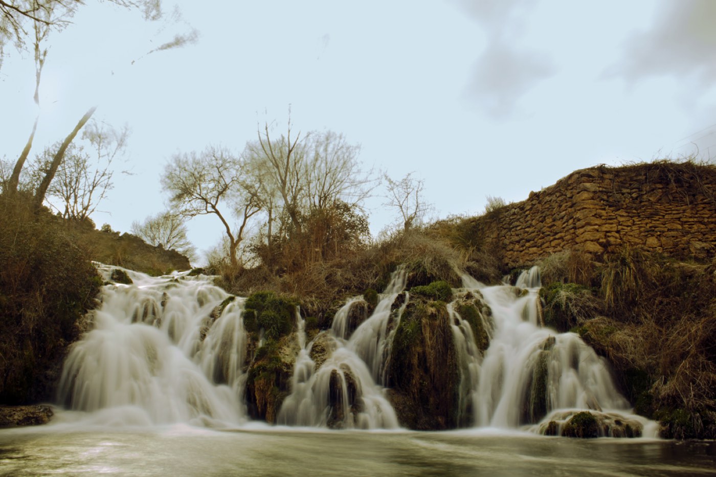 The waterfalls and pools at Fonts de l’Algar