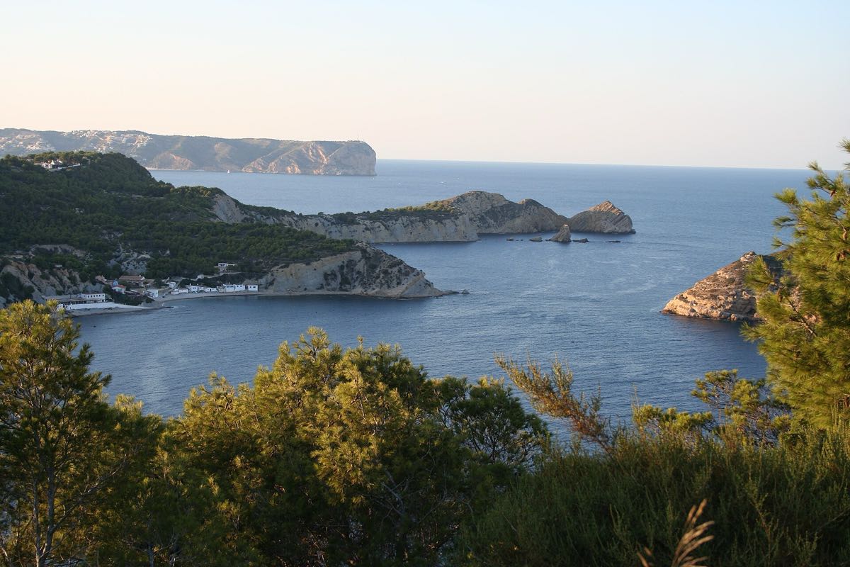 Cliffs of the Cap de Sant Antoni marine reserve