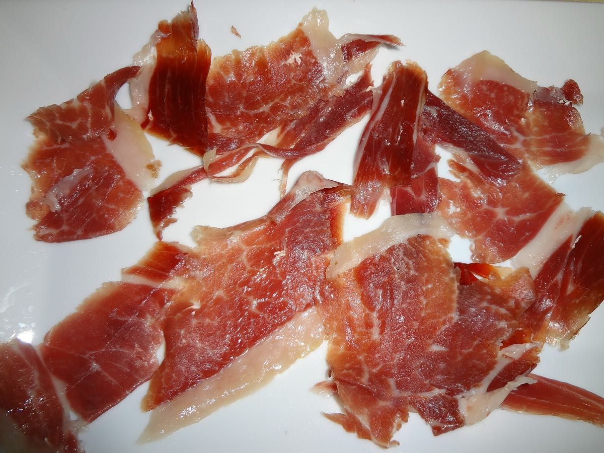 A spread of Spanish tapas plates